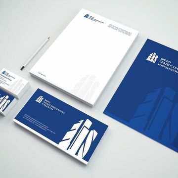 Логотип и комплекта фирменного стиля для компании БГК