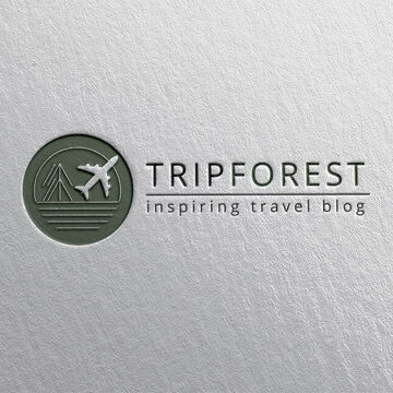 Логотип для блога о путешествиях