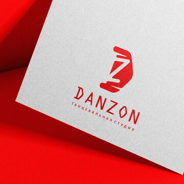 Логотип танцевальной школы &quot;DANZON&quot;