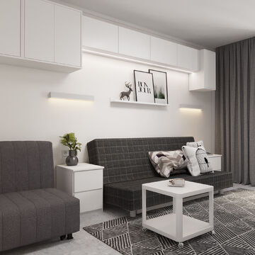 3d визуализация гостиной (IKEA)