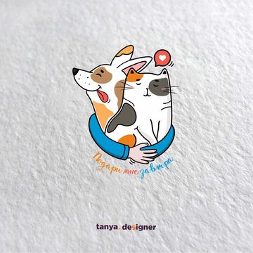 логотип для фонда помощи животным