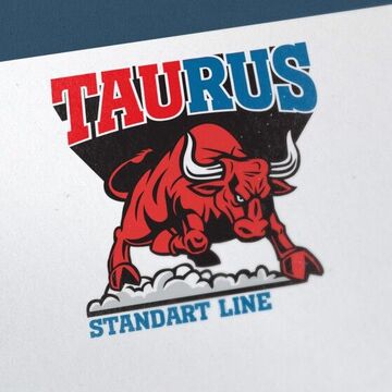Логотип производителя спортивной экипировки &quot;Taurus&quot;