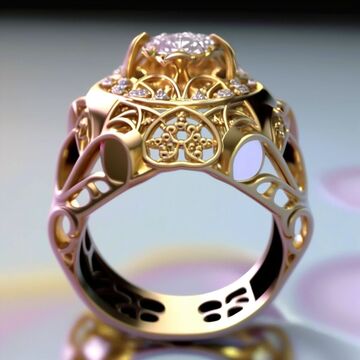 3D модель кольца