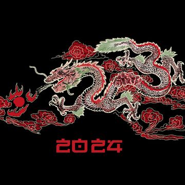 Дракон - символ года 2024