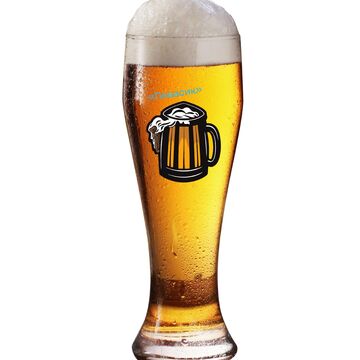 Пример логотипа на стакане.