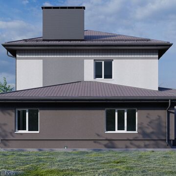 Дизайн фасадов загородного дома