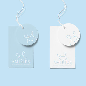 AMIKIDS разработка логотипа и фирменного стиля