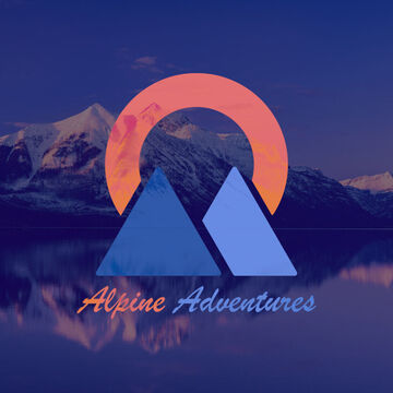 Логотип для компании &quot;Alpine Adventures&quot;