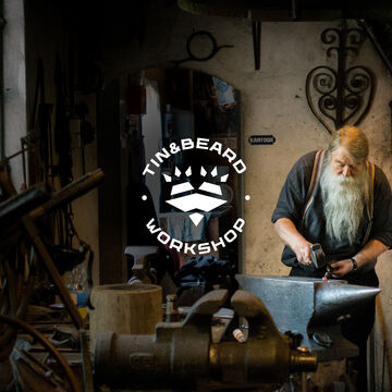 Логотип мастерской &quot;Олово и борода&quot;