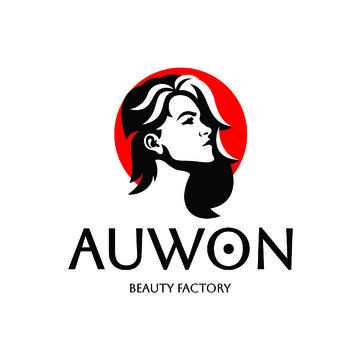 Логотип салона красоты &quot;Auwon&quot;
