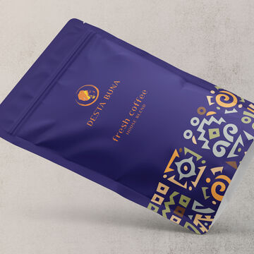 Разработка логотипа и этикетки для бренда кофе