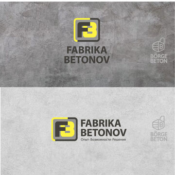Эскиз логотипа &quot;Фабрика Бетонов&quot;
