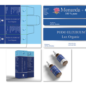 Дизайн упаковки для компании Podo Estetika