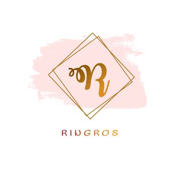 Логотип выдуманного бренда &quot;RINGROS&quot;