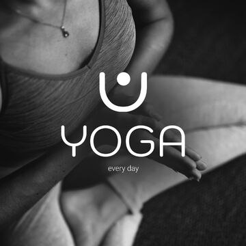 Логотип для студии йоги