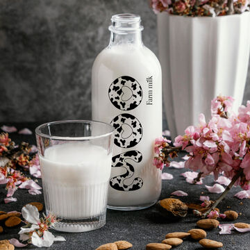 Логотип для фермерского молока
