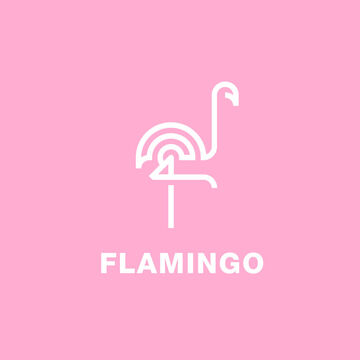 Логотип Flamingo