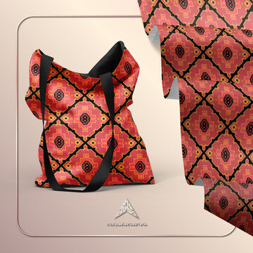 Лезгинский орнамент для текстиля
