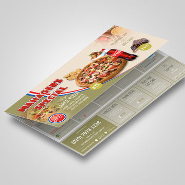 Буклет для компании GoGo пицца