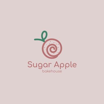 Логотип для пекарни &quot;Сладкое яблоко&quot;