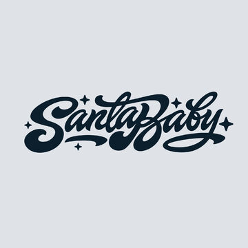 Леттеринг &quot;Santa Baby&quot;