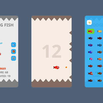 Браузерная игра Dodging Fish