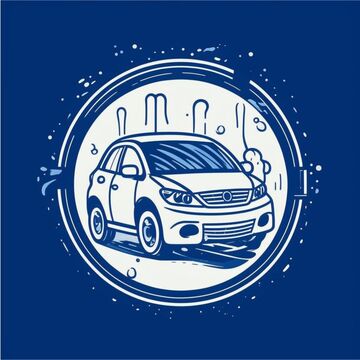 Логотип автомойки