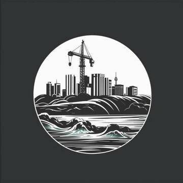 Значок строительной компании