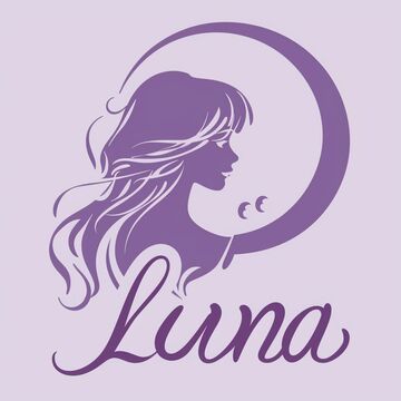 Логотип для женского салона косметологии &quot;Luna&quot;