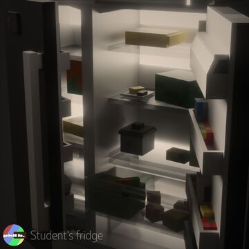 Student''s fridge. Моя очень старая работа