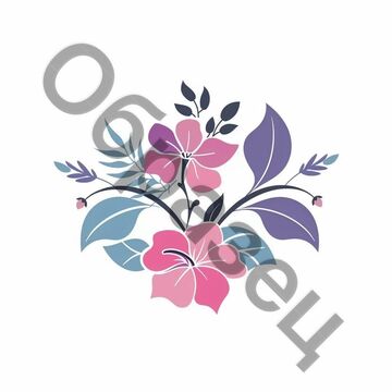Образец логотипа цветочного магазина