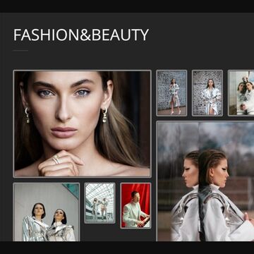 Web Portfolio для фотографа