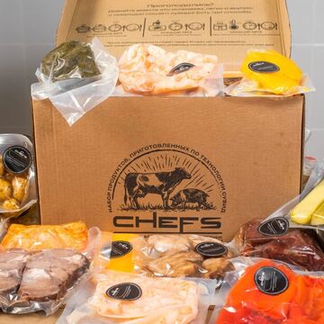 Дизайн упаковки для бренда Chefs