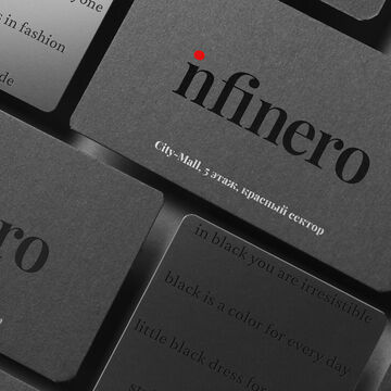 INFINERO. Название, логотип и фирменный стиль для бренда женской одежды