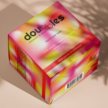 DOUBBLES. Название, логотип, упаковка для бренда косметики