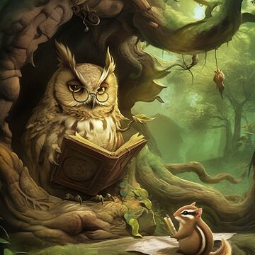 Иллюстрация к детской книге &quot;Сказки Дальнего леса&quot;