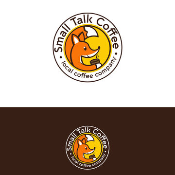 Логотип &quot;Small Talk Coffee&quot;