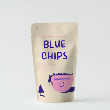 Разработка упаковки полезных кукурузных чипсов &laquo;BLUE CHIPS&raquo;