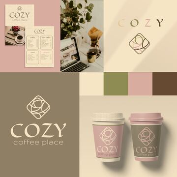 Брендинг для кофейни &quot;COZY&quot;