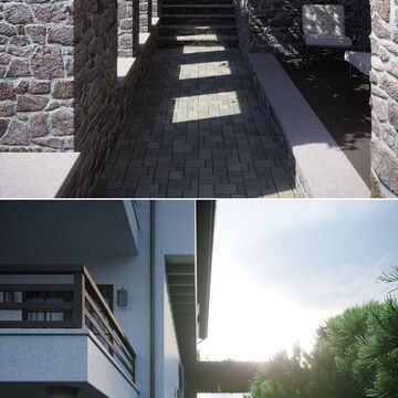 Коттедж, 3d-моделирование и визуализация_3