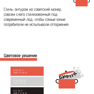 Создание логотипа и фирменного стиля для студенческого буфета