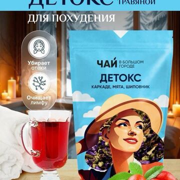 Карточка для товара &quot;Чай Детокс&quot;