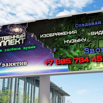 Дизайн баннера - 2000 руб.