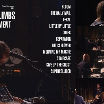 Дизайн постера выступления группы Radiohead &quot;The King of Limbs from the Basement&quot;