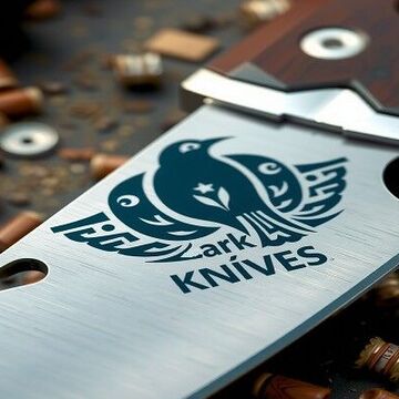 проект 2 логотипа для бренда Lark knives
