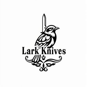 проект 3 логотипа для бренда Lark knives