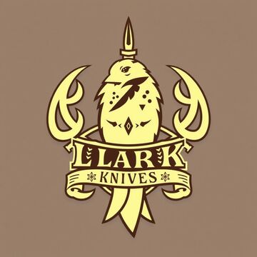 проект 4 логотипа для бренда Lark knives