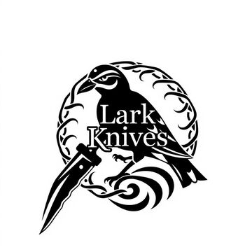проект 5 логотипа для бренда Lark knives