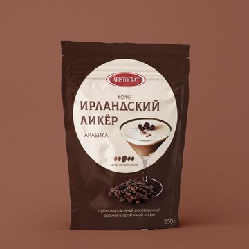Дизайн упаковки сублимированного кофе &quot;Аристократ&quot;