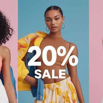 Скидка на летнюю коллекцию